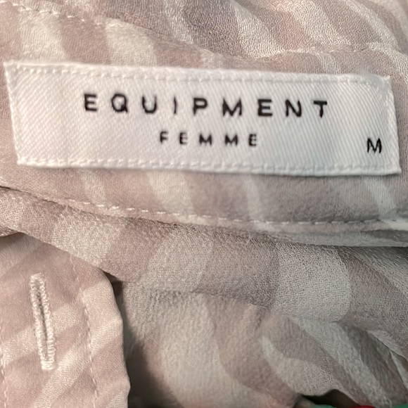 Equipment blouse 100% silk - Picture 5 of 7